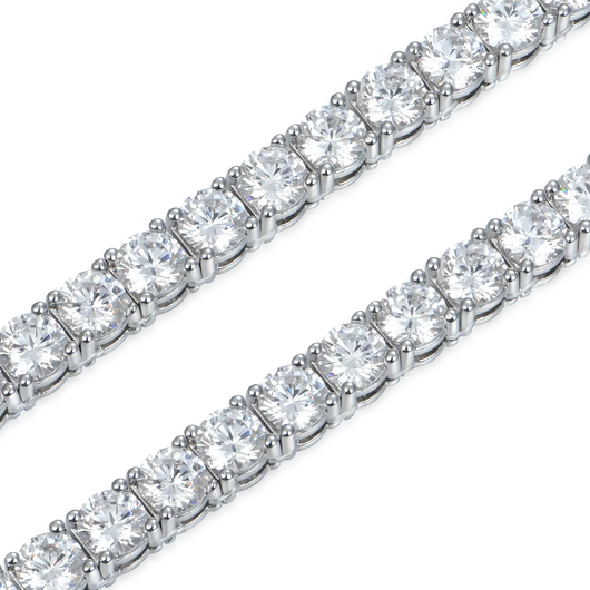 Moissanite Tennis Chain - All Sizes